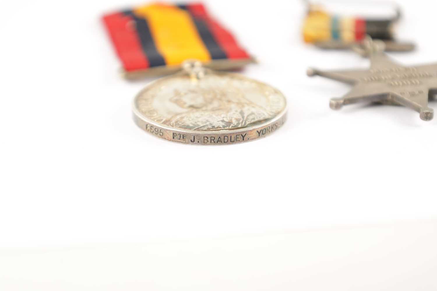 A SILVER KIMBERLEY STAR MEDAL AND A QUEENS SOUTH AFRICAN MEDAL - Image 9 of 9