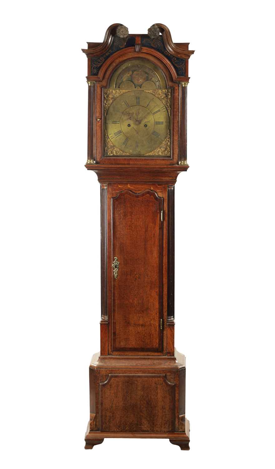 JASON GREEN, NANTWICH. A GEORGE III EIGHT-DAY LONGCASE CLOCK OF SMALL PROPORTIONS