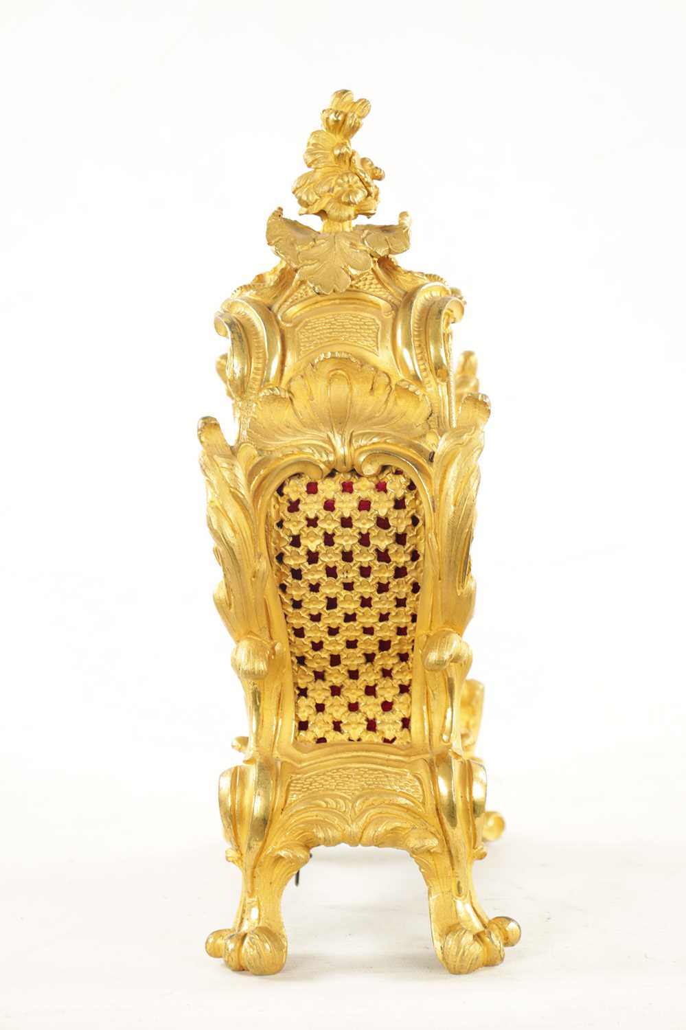 GANTHONY, CHEAPSIDE. AN ENGLISH REGENCY ORMOLU FUSEE MANTEL CLOCK - Bild 8 aus 8