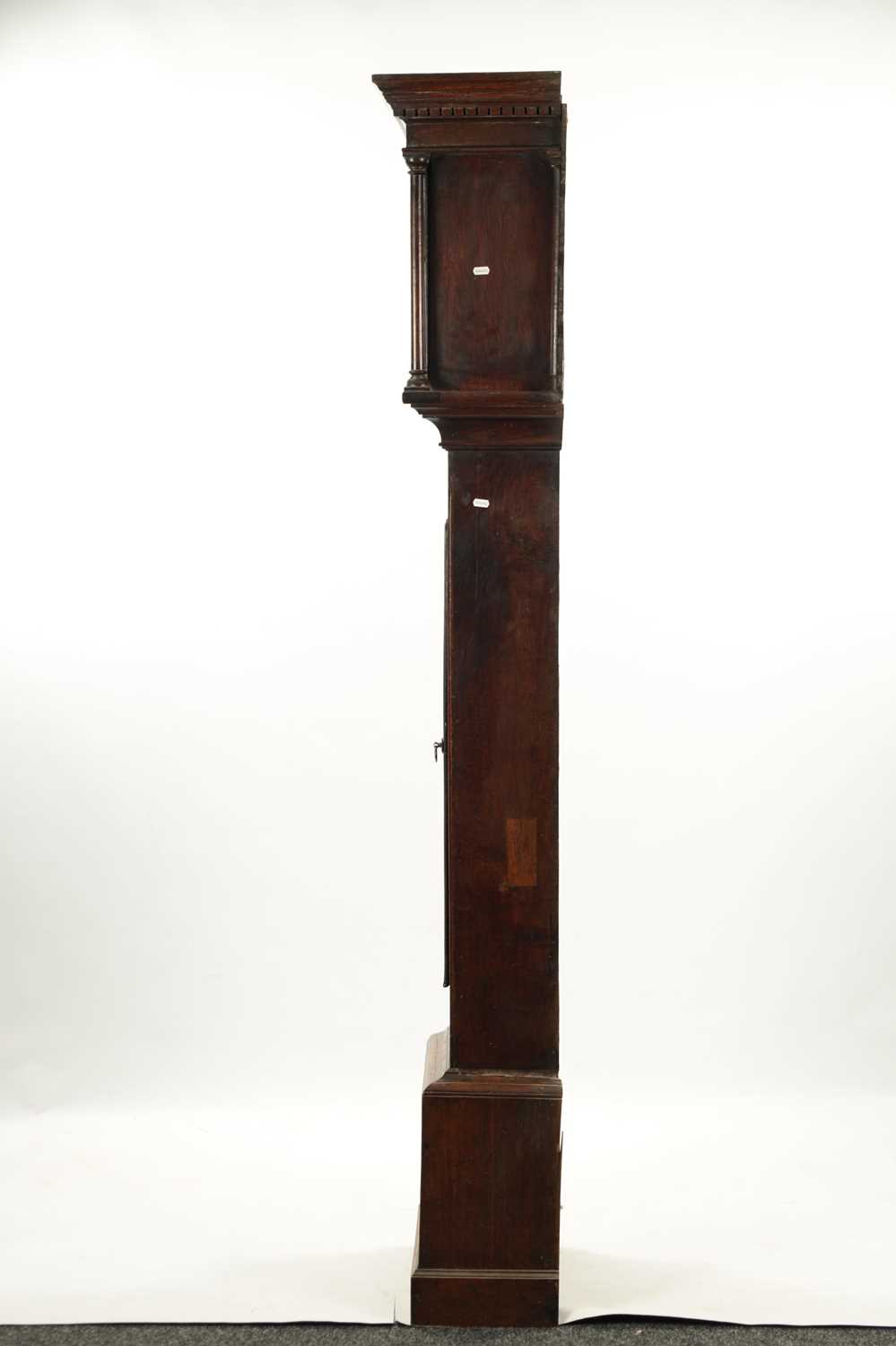 JOHN SATTERTHWAITE, ST BEES. A MID 18TH CENTURY OAK 30-HOUR LONGCASE CLOCK - Image 9 of 10