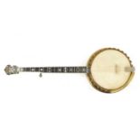 A JOHN GREY & SONS FIVE-STRING BANJO