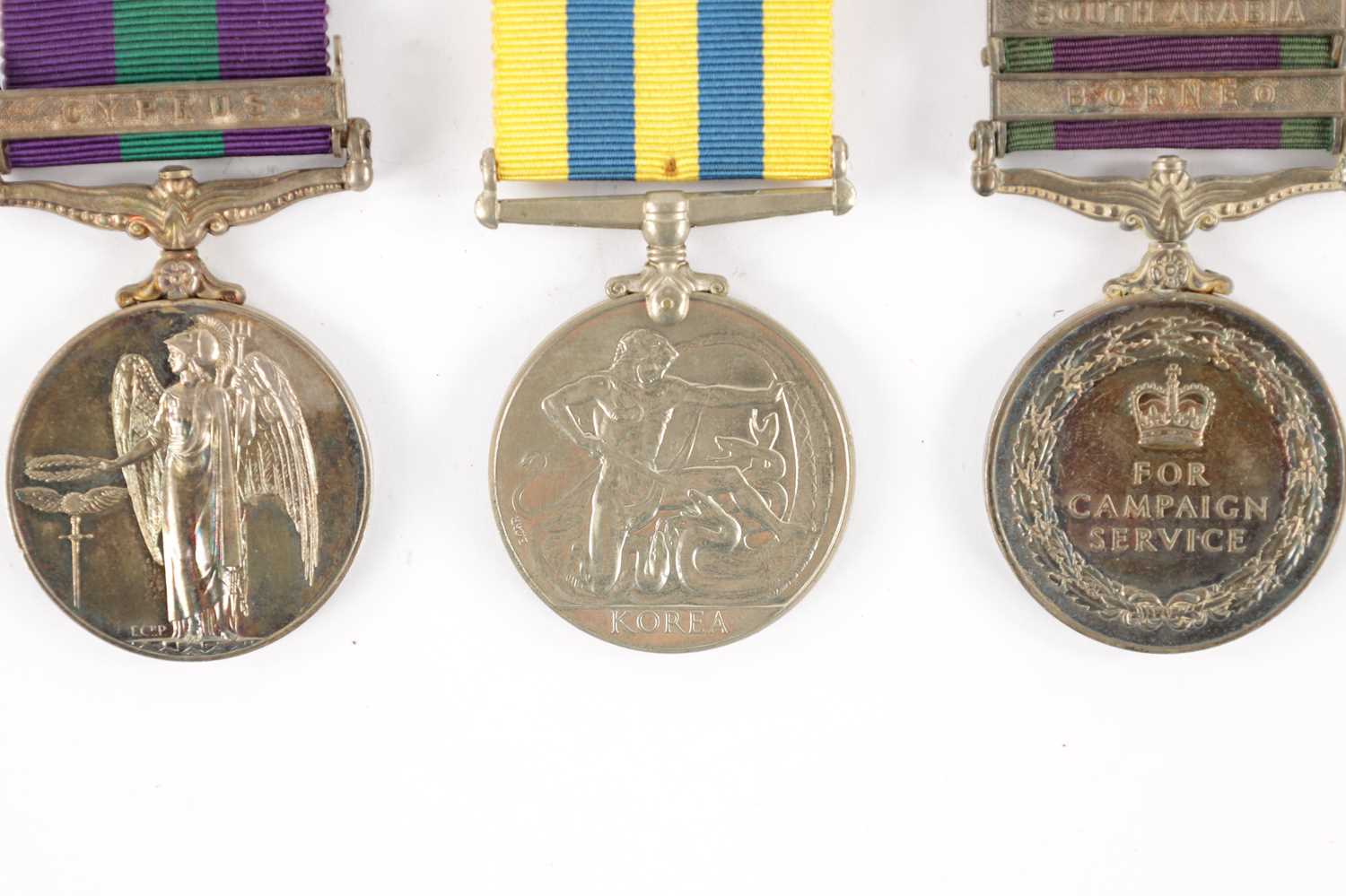 TWO GENERAL SERVICE MEDALS AND A BRITISH KOREA MEDAL - Image 3 of 9