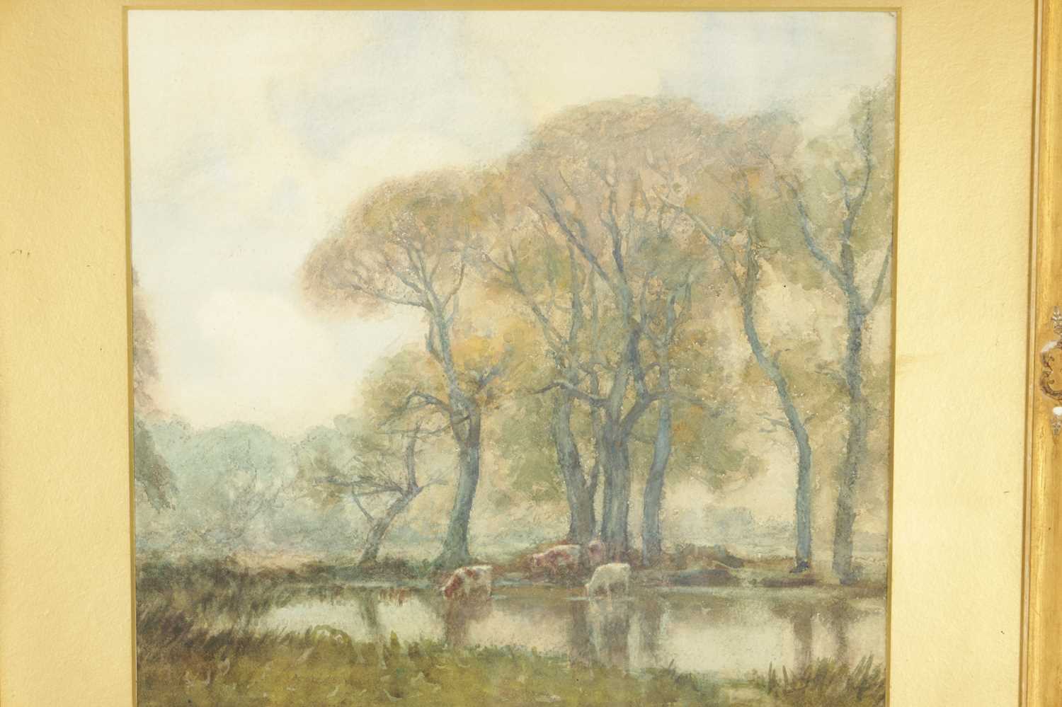 AN EARLY 20TH CENTURY WATERCOLOUR SIGNED BY DAVID BARKER - Image 3 of 5
