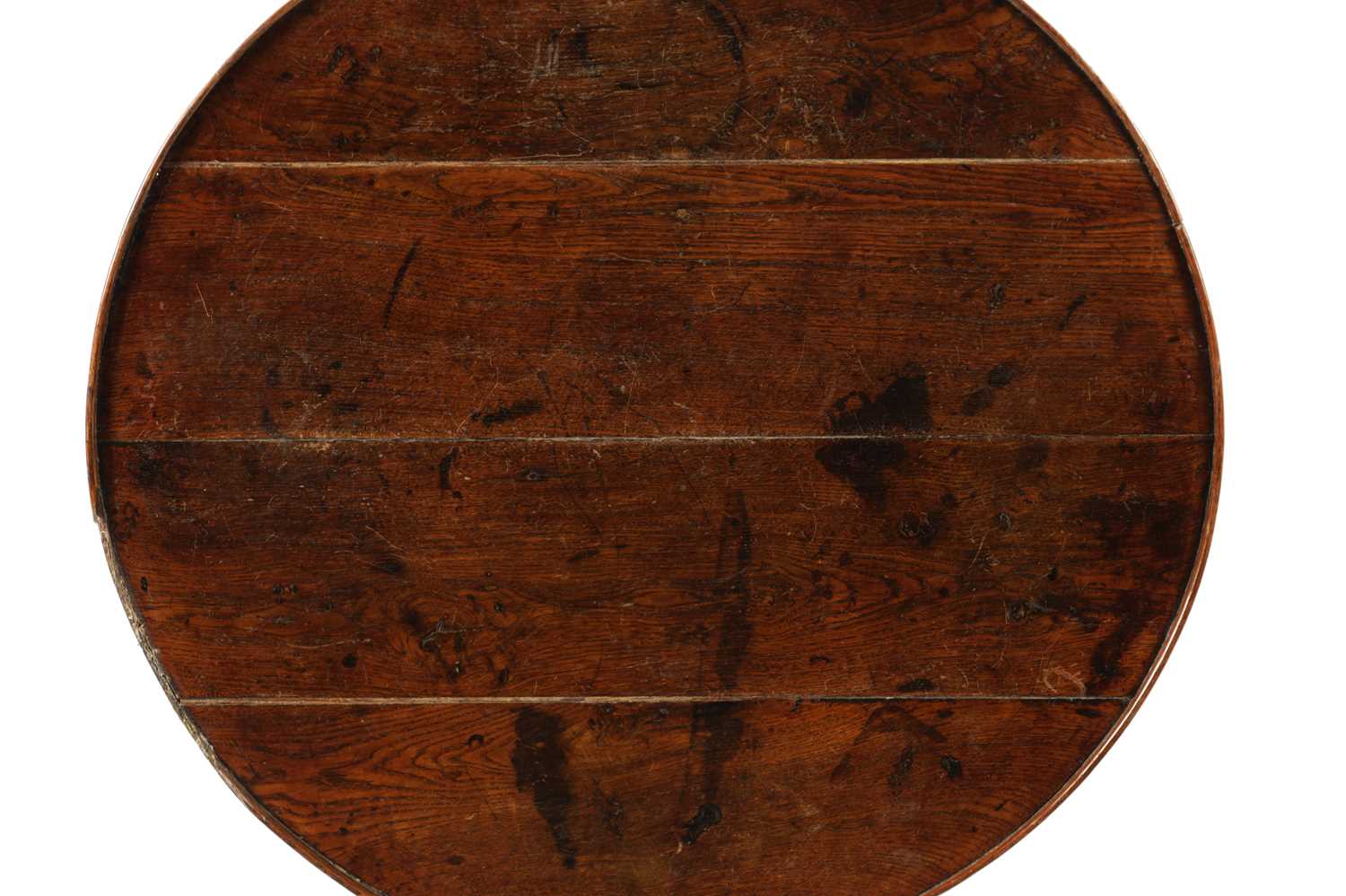 AN 18TH CENTURY WELSH OAK TRIPOD TABLE - Image 2 of 6