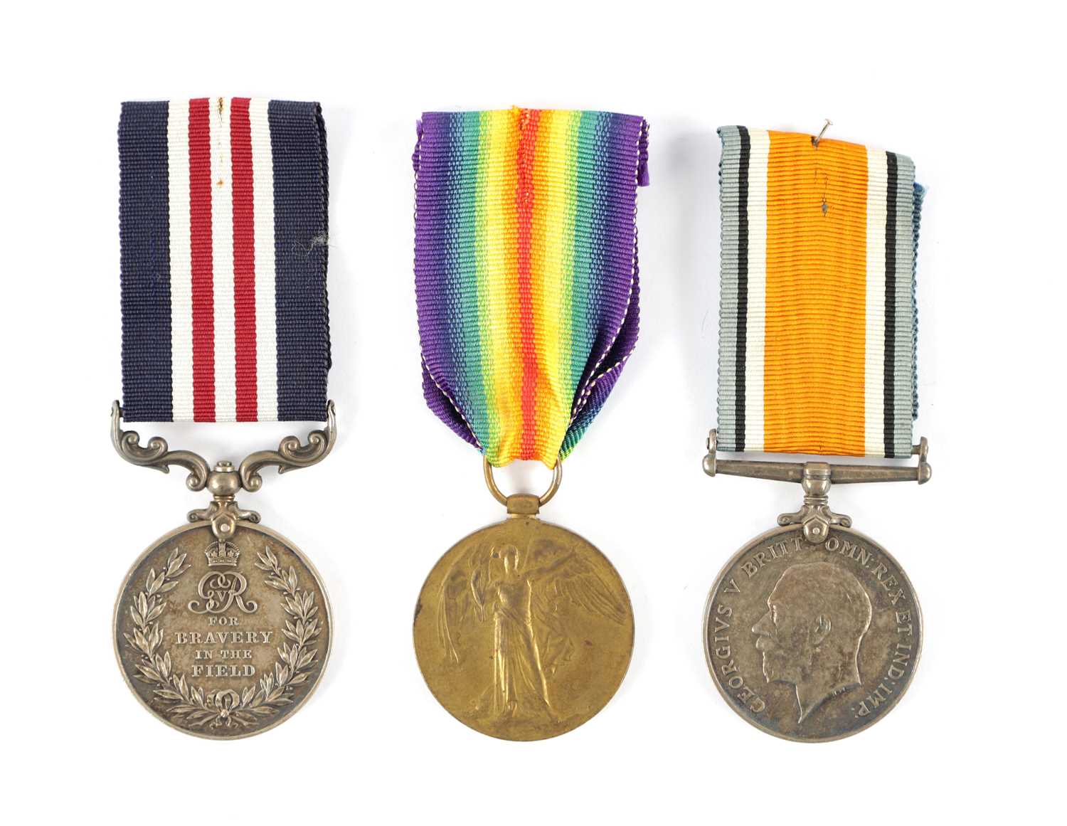 A GROUP OF THREE WAR MEDALS