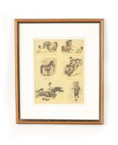 AN EARLY 20TH CENTURY HUNTING PRINT