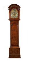 THOMAS CHILTON, LONDON. A MID-18TH CENTURY BURR WALNUT EIGHT-DAY LONGCASE CLOCK