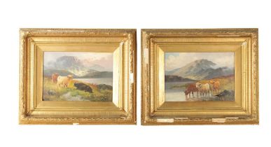 A PAIR OF LATE 19TH CENTURY OILS ON CANVAS