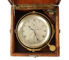 THOMAS MERCER, A 20TH CENTURY TWO-DAY MARINE CHRONOMETER