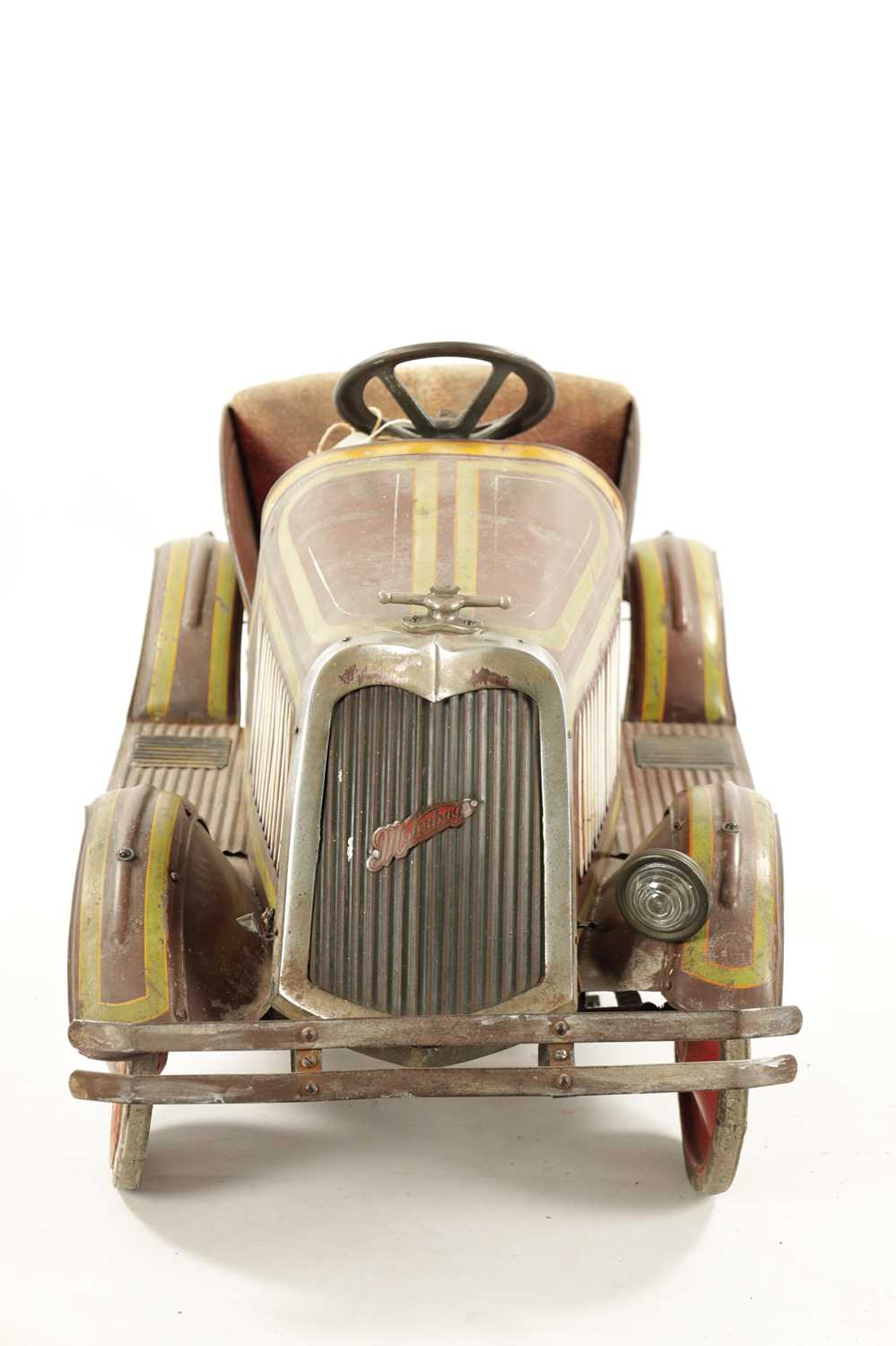 A RARE VINTAGE GERMAN CHILD’S ROADSTER PEDAL CAR CIRCA 1936 - Image 5 of 9