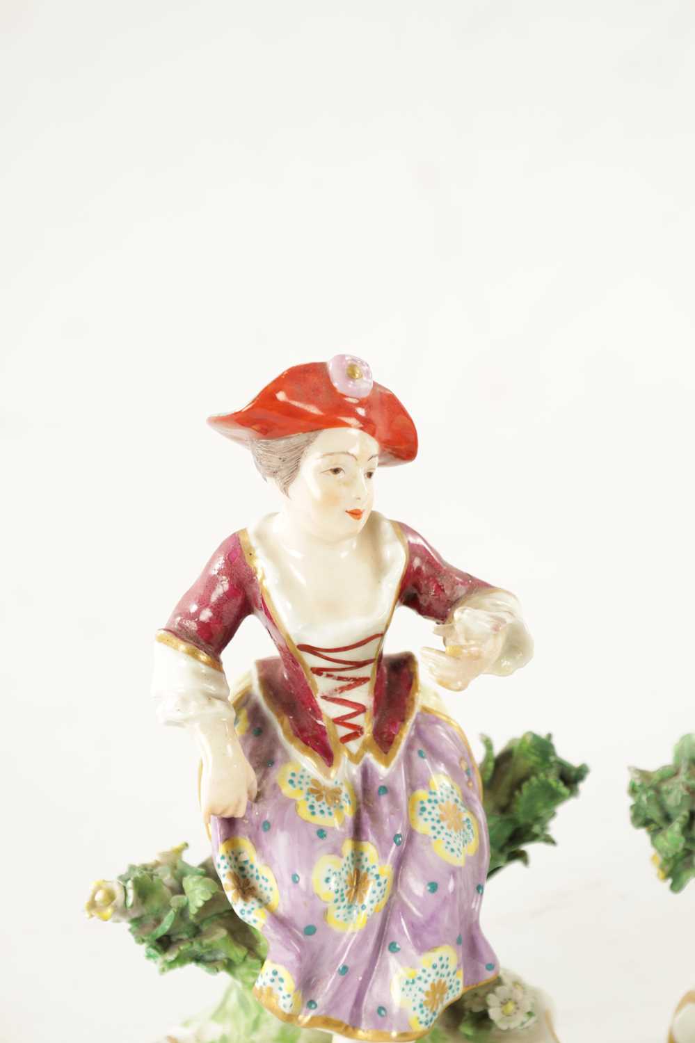 A COLLECTION OF 19TH CENTURY POTTERY FIGURES - Image 3 of 8