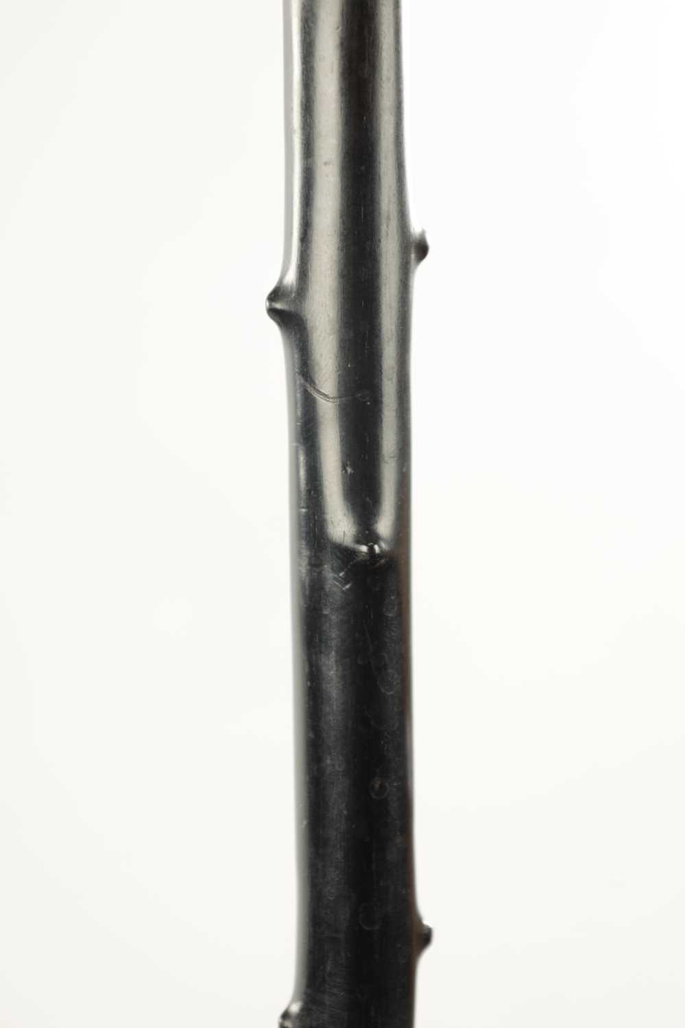 TWO 19TH CENTURY CARVED DOG WALKING CANES - Image 5 of 8