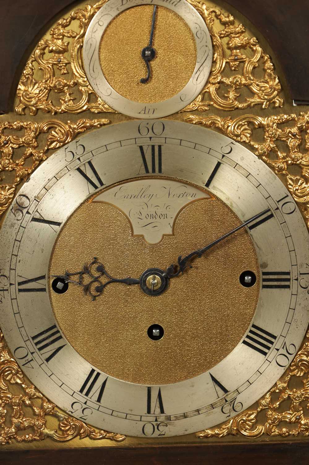 EARDLEY NORTON, LONDON. A GEORGE III MUSICAL VERGE BRACKET CLOCK - Image 2 of 19