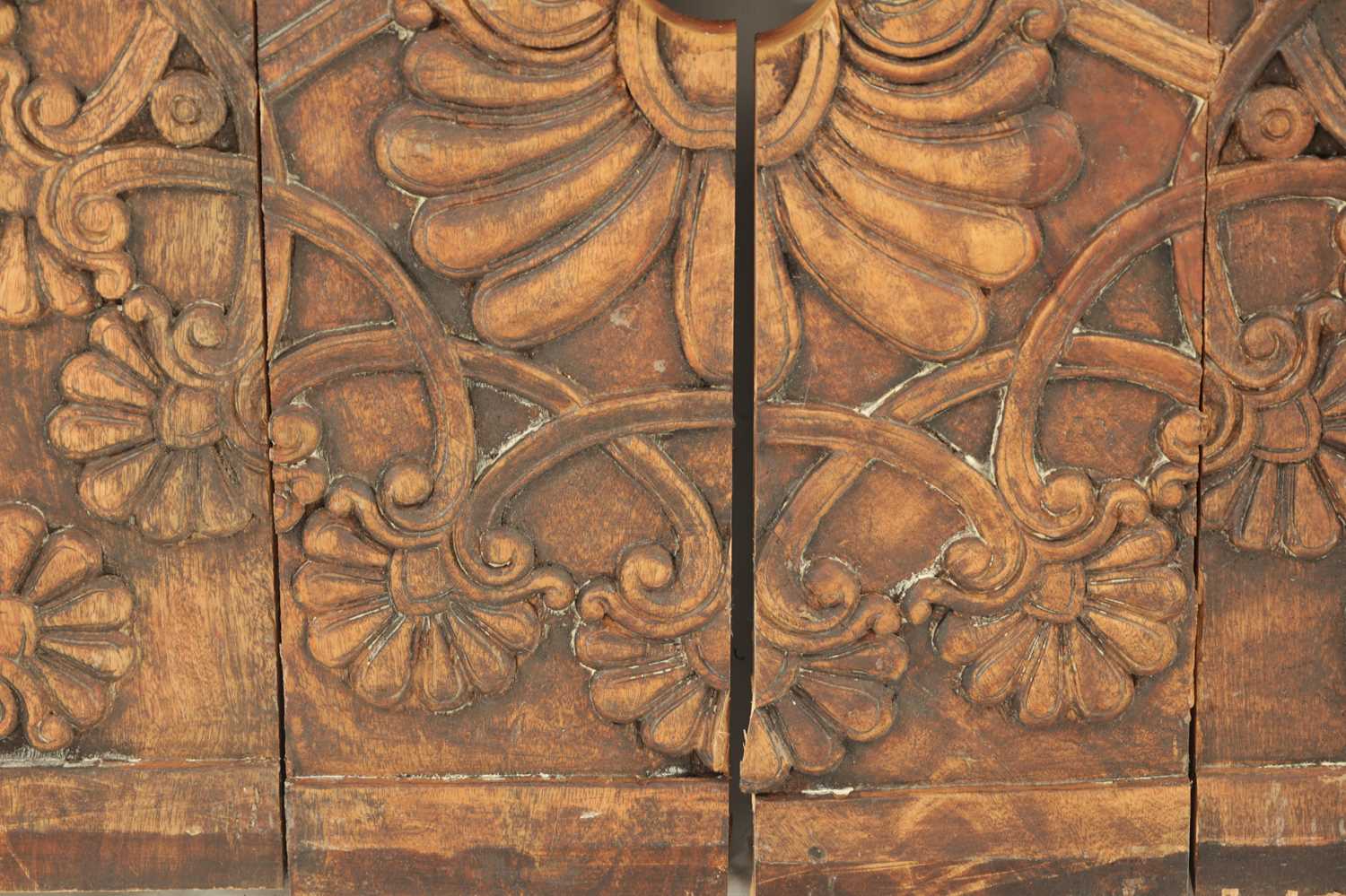 A SET OF TEN CARVED CEILING PANELS FROM 'GANESHI HOTEL LONDON' - Image 7 of 7