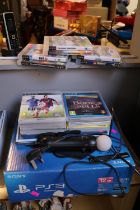 Playstation 3 with assorted games