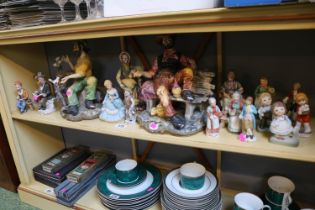 Collection of assorted Continental figures mainly Italian
