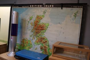 Haack Gotha Wall map of the British Isles 1:750000