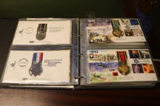 Collection of Medal First Day Covers to include QSA, KSA and assorted Stars 16 Sets (Reproduction