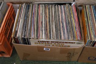 Box of assorted Vinyl Records to include Jimmie Rogers, Woody Herman etc