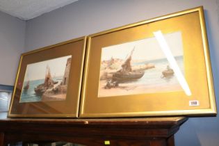 Pair of Framed Prints by Young dated 1906