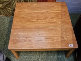 Ercol Low Square Elm table