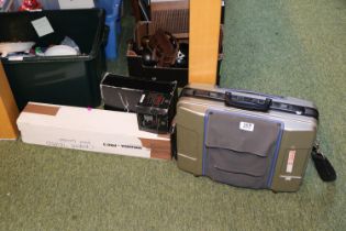 Sony Video Recorder, Miranda Tripod and assorted Vintage electricals