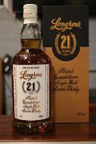 Longrow 21 Year Old Peated Campbeltown Single Malt Scotch Whisky 70cl