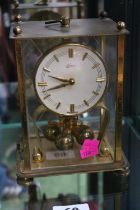 Brass cased Kan of Germany Carriage clock with baton dial