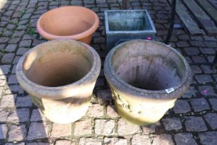Collection of assorted Terracotta and other Garden Pots