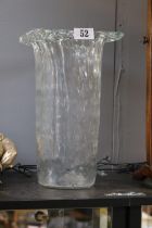 Early 20thC Studio glass vase 30cm in Height