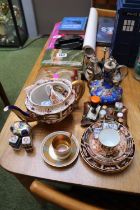 Collection of assorted Ceramics and Bygones inc. to include Limoges H C Hahn Coffee Can, Royal Crown