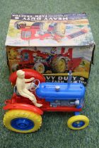 Clockwork The Tudor Rose Heavy Duty Farm Tractor boxed