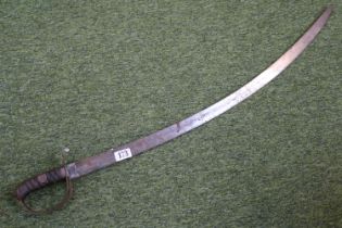 Victorian era Native Indian cavalry sword 93cm in Length