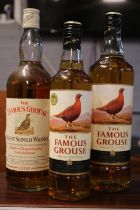 The Famous Grouse Finest Scotch Whisky 2 x 1 Litre and 1 x 75cl