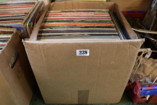 Box of assorted Vinyl Records inc. Gene Pitney, Elvis etc