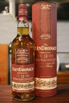 The Glendronach 12 Year Single Malt Scotch Whisky boxed 700ml