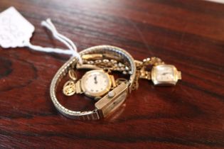 Collection of 9ct Vintage watches (3)