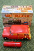 Boxed Mini Traveller Vintage Vehicle Battery Operated