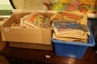 Large collection of assorted Comics to include Beezer, Victor etc