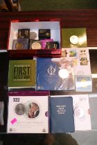 Collection of assorted British Coins and Coin sets