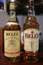 2 1 Litre Bottles of Bells Whisky to include Extra Special