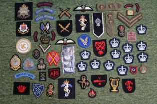 Collection of Military Cloth Badges