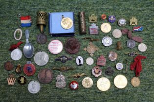 Collection of Military Cap Badges, Buttons and insignia