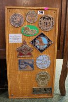 Collection of Inland Waterways Association and other Brass Badges