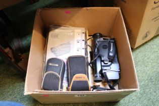 Vintage Panasonic NV-VX31 and 2 Canon Cameras