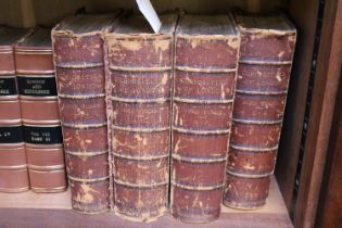 4 Volumes of Curiosities of London John Timbs