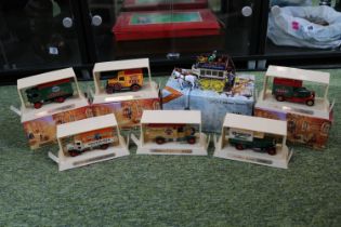 Collection of boxed Matchbox Models of Yesteryear Great Beers of the World Series