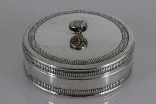 Christian Dior Silver Box by Maria Pergay c1960's Christian Dior France silver plated jewellery/