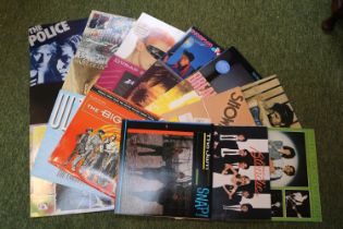 Collection of Vinyl Records to include The Jam Snap, Blondie, Ultra Vox etc