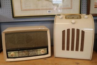 Ever Ready Art Deco Radio and a Ferranti 1950s Radio